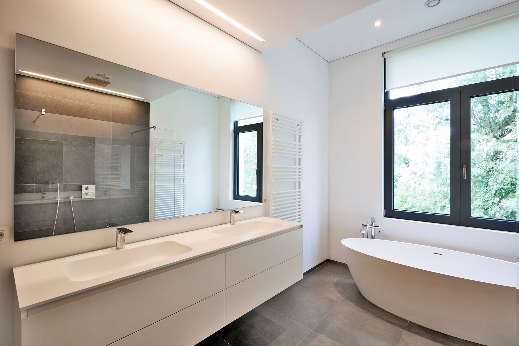Mirror Installed In New Home The Glass Company of Naples