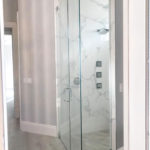 Shower Glass installation for the master bathroom.