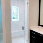 Glass Shower Door with hinges