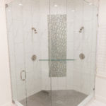 Shower Enclosure in a Modern Home