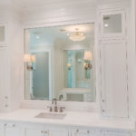 Mirror custom made for a Naples FL home.